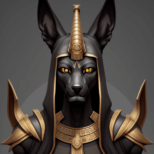 AI generated: god anubis , extramely realistic and sims to be alive, epic image