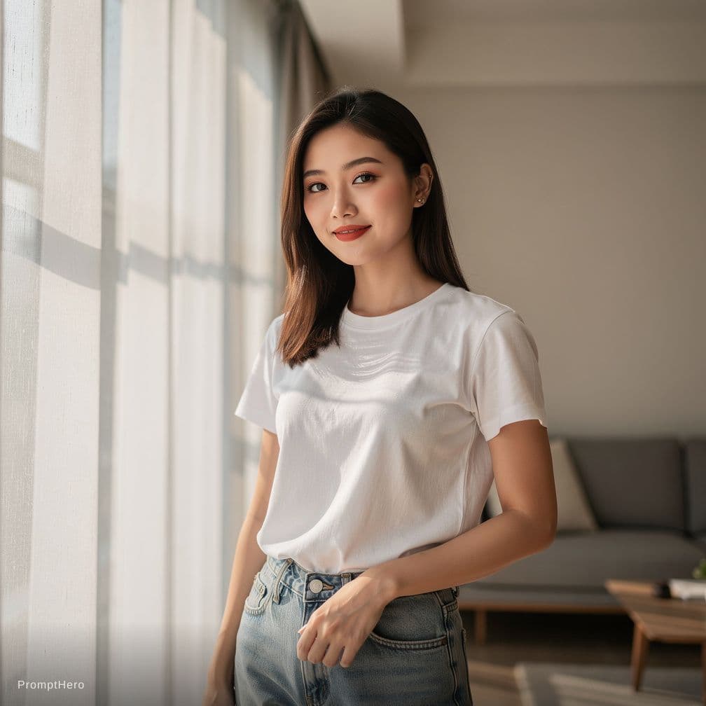 AI generated: Young completely nude sexy petite Asian women 