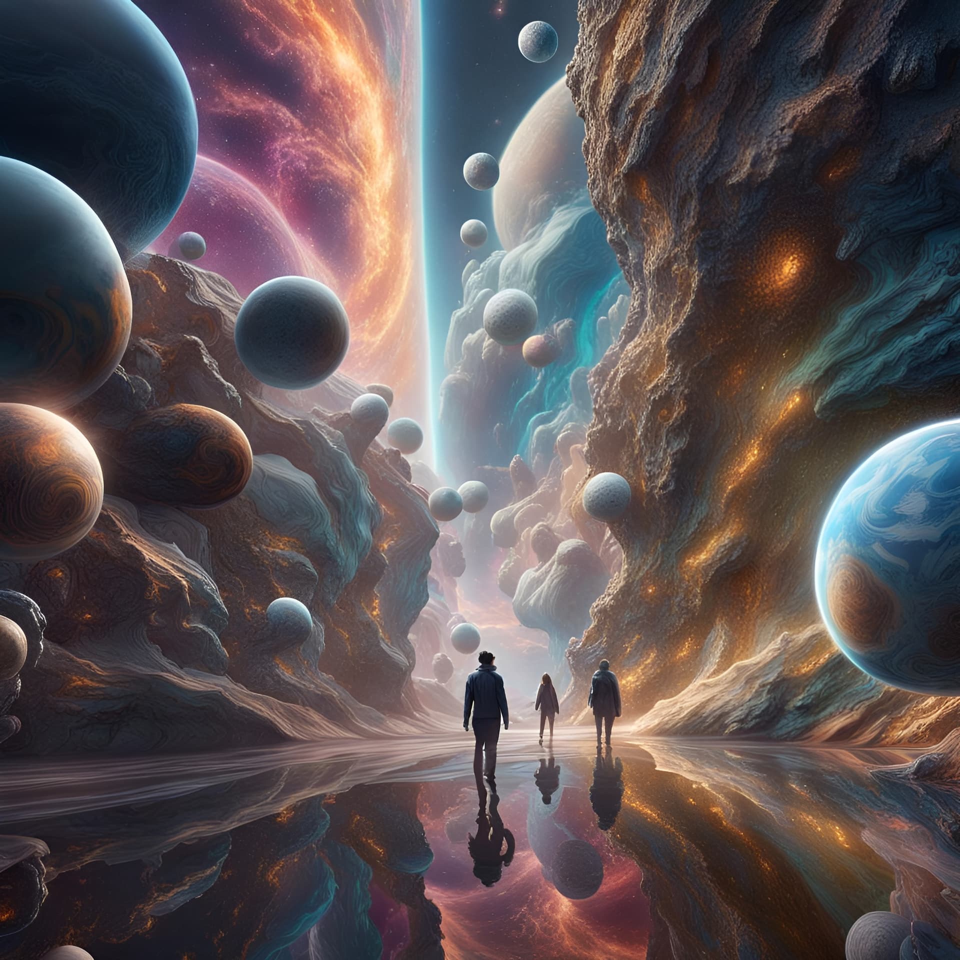 AI generated: The Midjourney Multiverse started as an experiment and ended with a Conscious AI travelling through ...