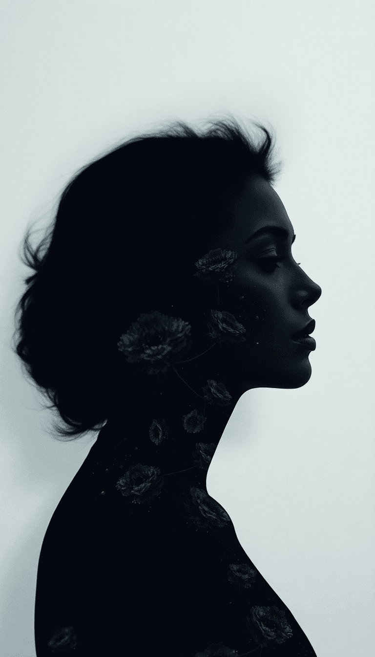 AI generated: Black-Woman-double-exposure-complex-art-by-alex-stoddard-natalia-drepina-and-brooke-shaden-surrealli...