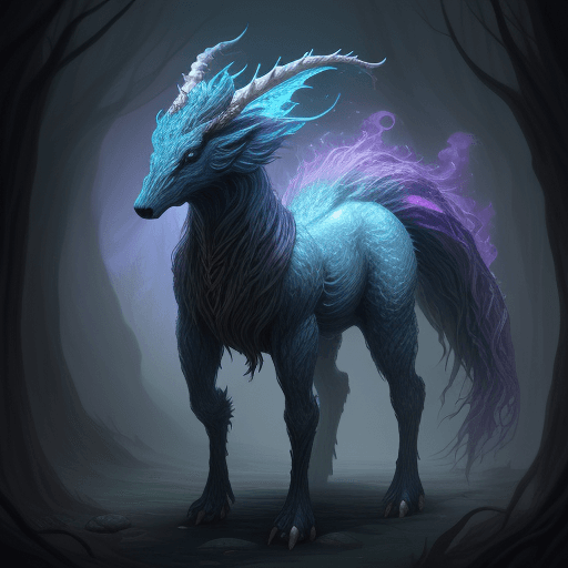 AI generated: a fantastical creature that blends the best of human, animal, and mythical traits