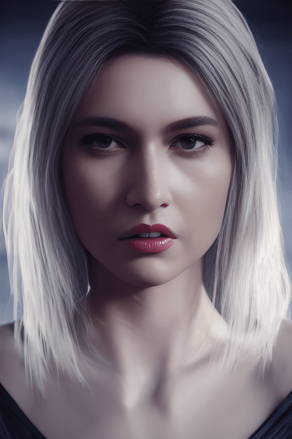AI generated: beautiful femme fatale, photo realistic, cinematic lighting, epic, octane render, 8k