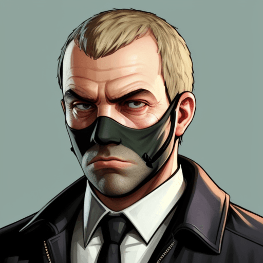 AI generated: The head of the FSB from GTA