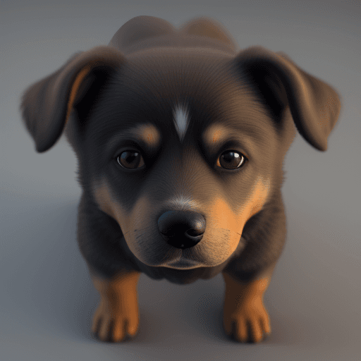 AI generated: a dog , 32k, closeup, trending on poltcount 3D, game --v 5.2 --ar 2:3 --s 700 --q 2