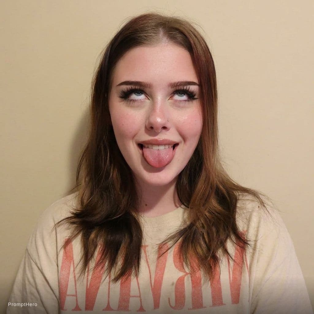 AI generated: Aheago face