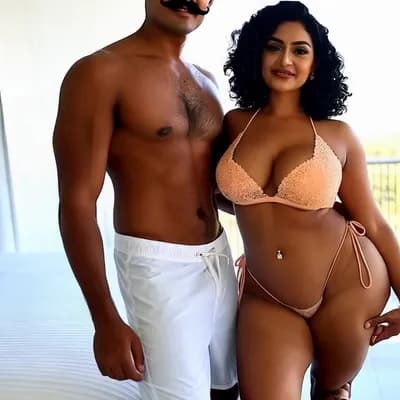 AI generated video: Beautiful Naughty Couple , sexy, Sex, Private, Naughty Pose , Husband wife Naughty and Lusty, Husban...