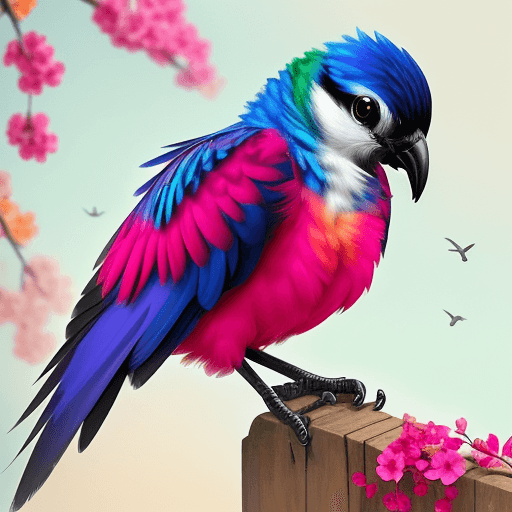 AI generated: brids very beutyful good colourfull