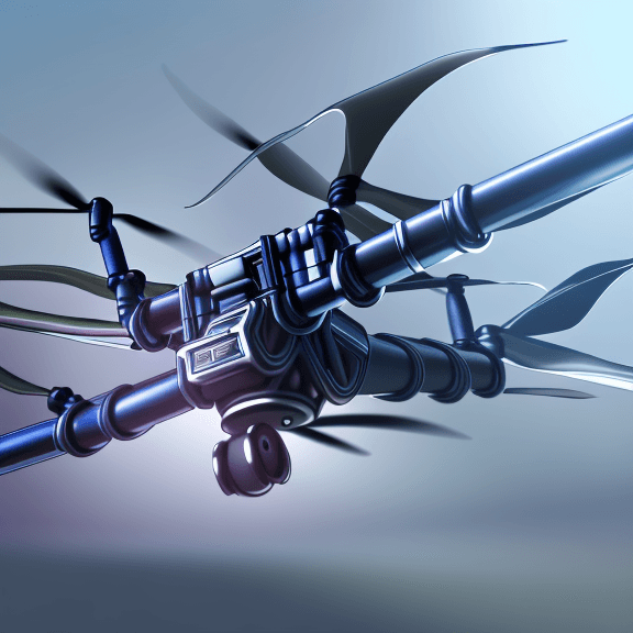 AI generated: Hyper realistic painting of a beautiful dron in an film, hyper detailed, anime, by anime artist, tre...