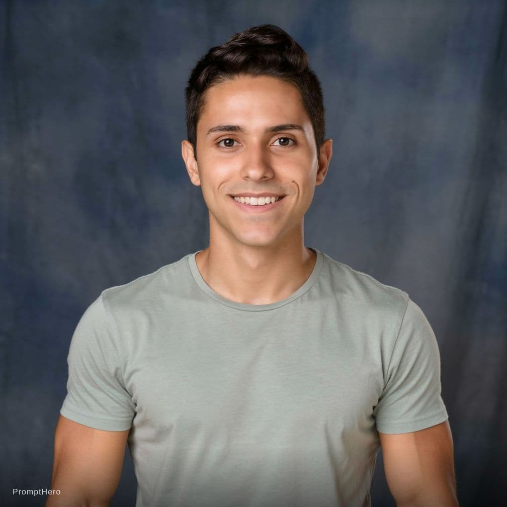 AI generated: this young handsome brazilian boy (shirtless) with athletic physique, smooth skin and no facial stub...