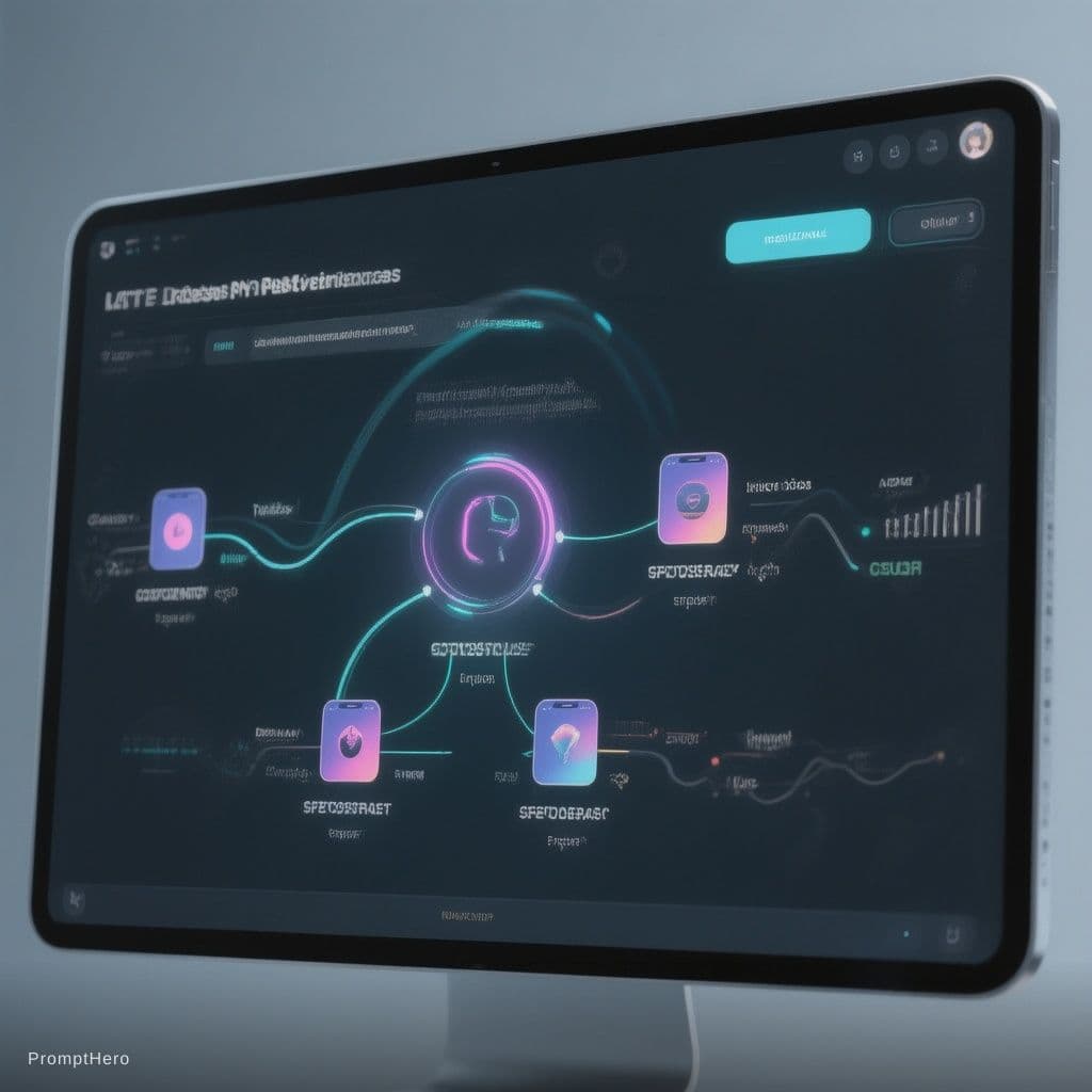 AI generated: LAN Network diagram ?