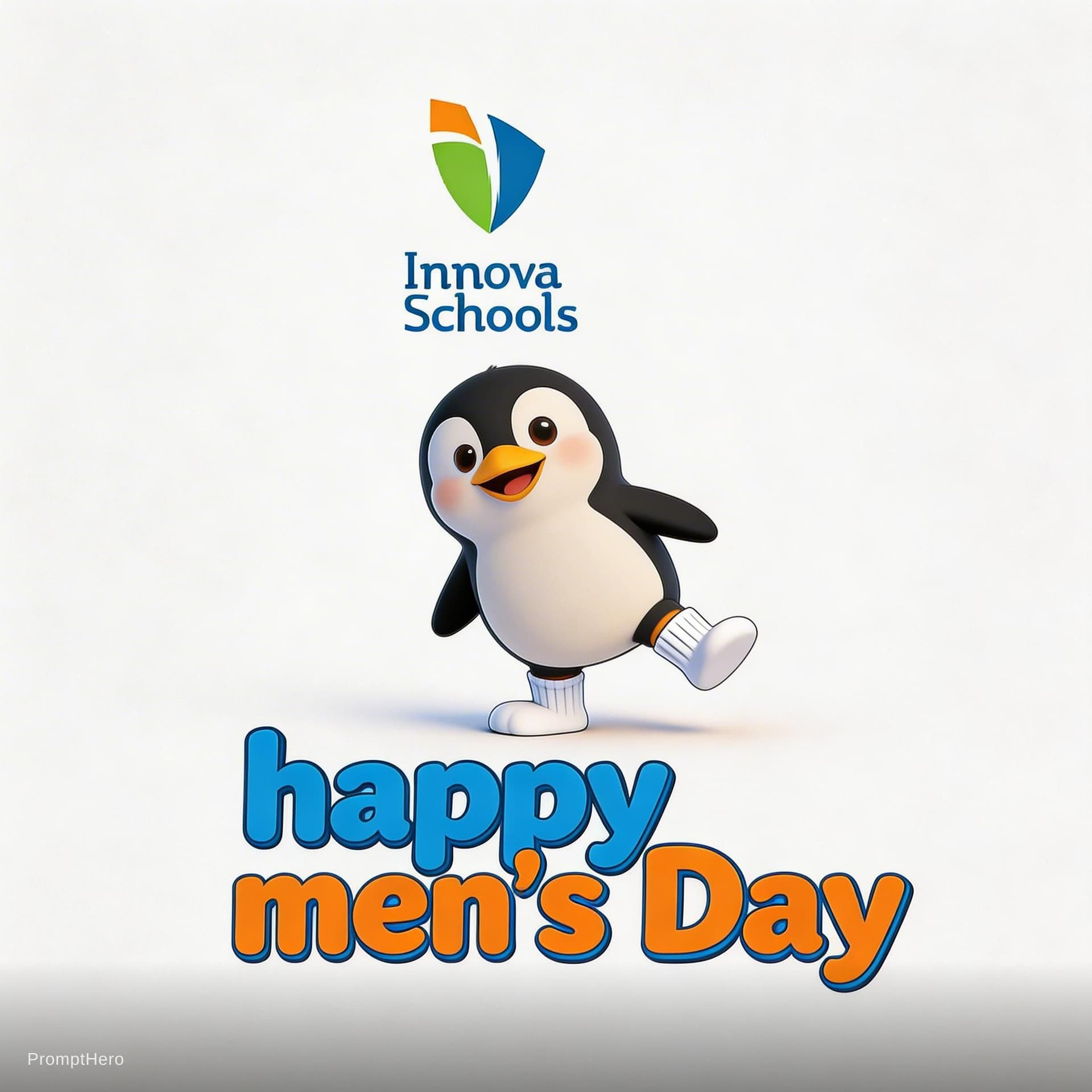 AI generated: Quiero que me crees una imagen que diga happy men's Day. Debe tener el logo adjunto. Quiero que sea ...