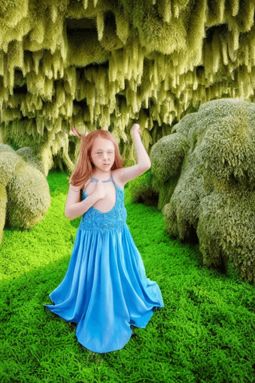 AI generated: ((portrait of young girl playing with large breast)), (best friends for life), (long floating hair),...