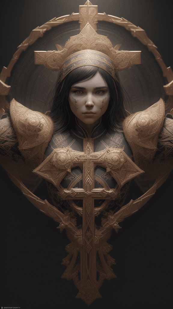 AI generated: sRGB 8k 16k Im a saint but i aint no hero, intricate artwork . octane render, trending on artstation...