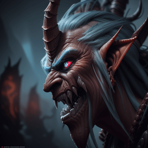 AI generated: vol ’ jin, world of warcraft, concept art, award winning, incredibly detailed, blizzard, cinematic, ...