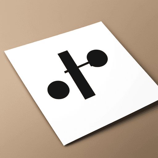 AI generated:  logo minimalist for letter SP
