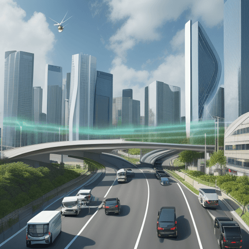 AI generated: Smart buildings
Energy efficiency
Automation
Transportation
Autonomous vehicles
Public transportatio...