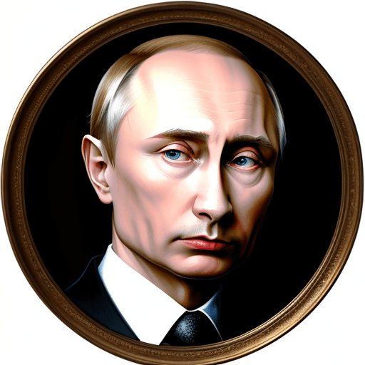 AI generated: portrait of president Putin painted by Salvadore Dali