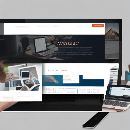AI generated: Portfolio website design for software engineer