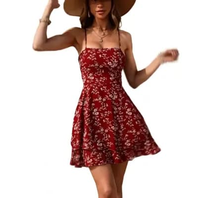 AI generated video: Undress her self and ware bikini 