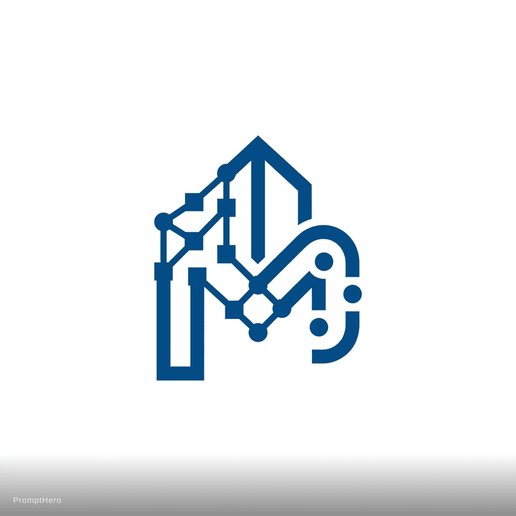AI generated: logo para un centro de formación llamado Microbits Institut donde forman adultos sobre administrativ...