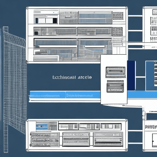 AI generated: Technical architecture diagram