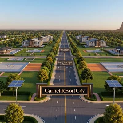 AI generated video: Hero image for a real estate investment opportunity in Abuja, Nigeria // Hyperrealistic architectura...