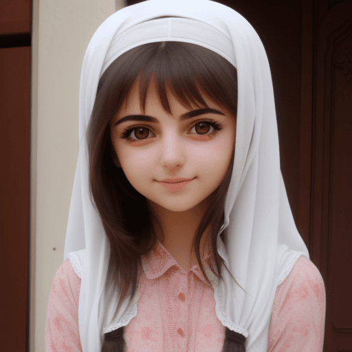AI generated: a cute turkish girl
