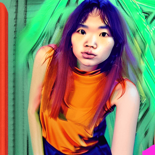 AI generated: (best quality, masterpiece, perfect face, beautiful and aesthetic:1.2, colorful, dynamic angle, high...