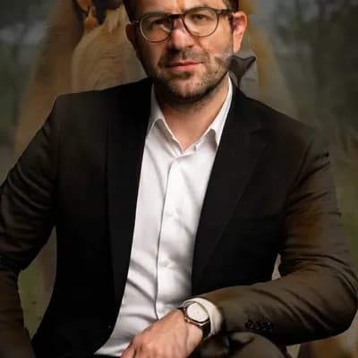 AI generated video: lion