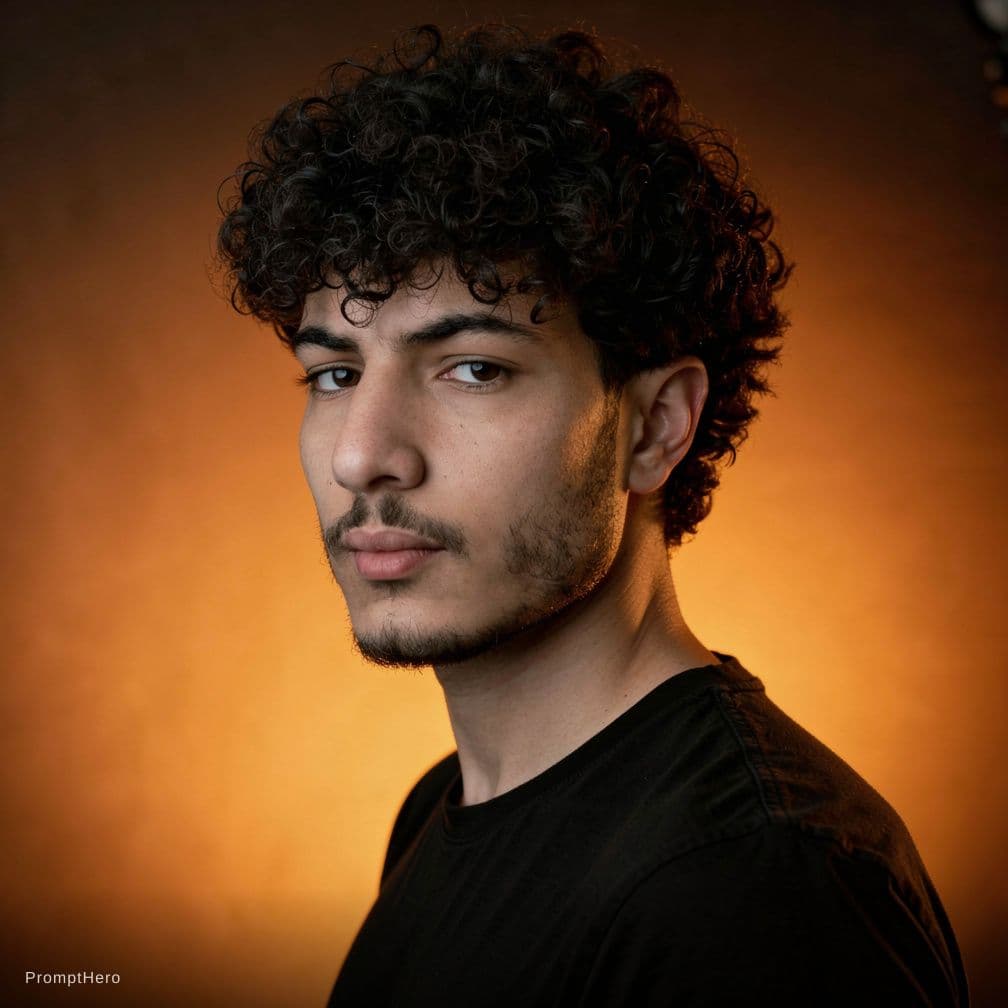 AI generated: Create a high-end photographic studio portrait of a man with the same appearance as the reference im...