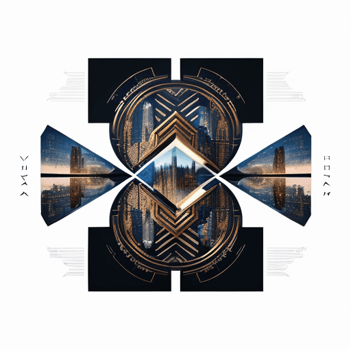 AI generated: logo design, concept art, luxury elements with an emphasis on the architectural elements of New York...