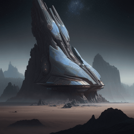 AI generated: oil on matte canvas, sharp details, the expanse scifi spacescape ceres colony, intricate, highly det...