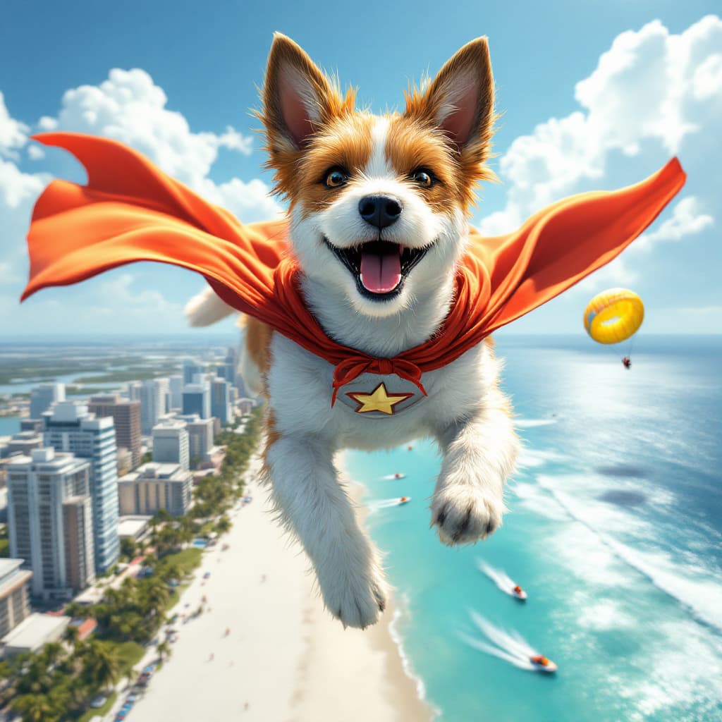 AI generated: hyper realistic, anime, anthropomorphic, Create a realistic digital artwork of a superhero Fox terri...