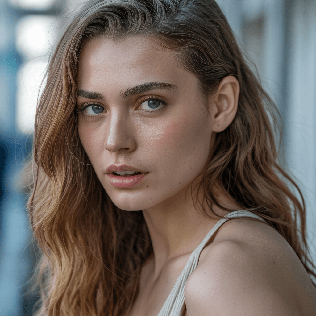 AI generated: close-up of a stunning fashion model, ultra-realistic, portrait, shot on a Sony A7III, high quality ...