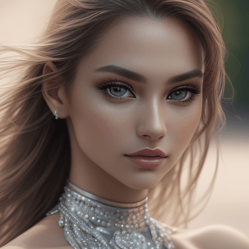 AI generated: close-up of a stunning fashion model, ultra-realistic, portrait, shot on a Sony A7III, high quality ...
