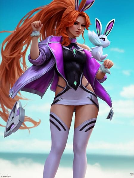 Battle Bunny Miss Fortune LORA Model - Image 1