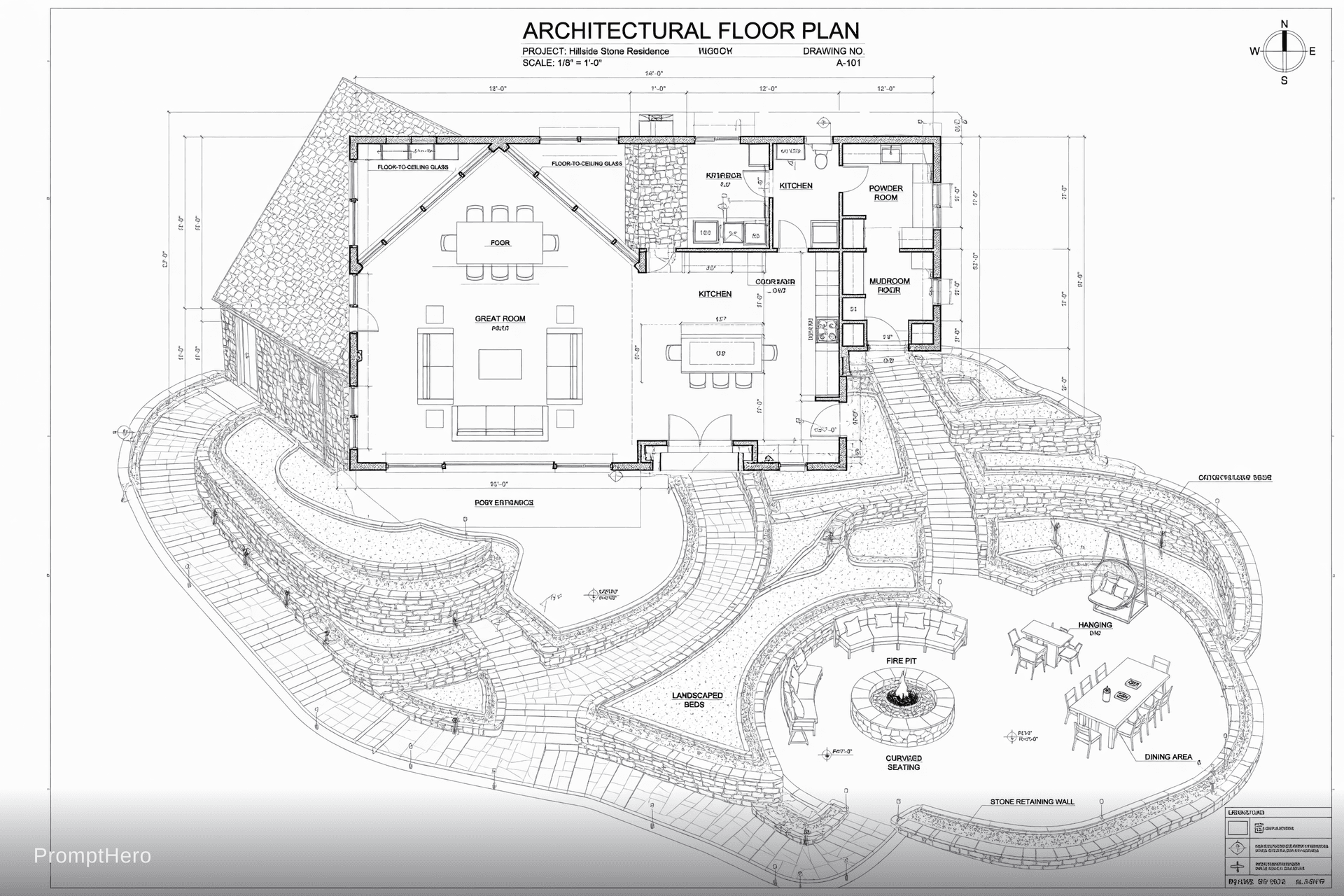 AI generated: Generate 2D plans architectural compatible with the volume in render
