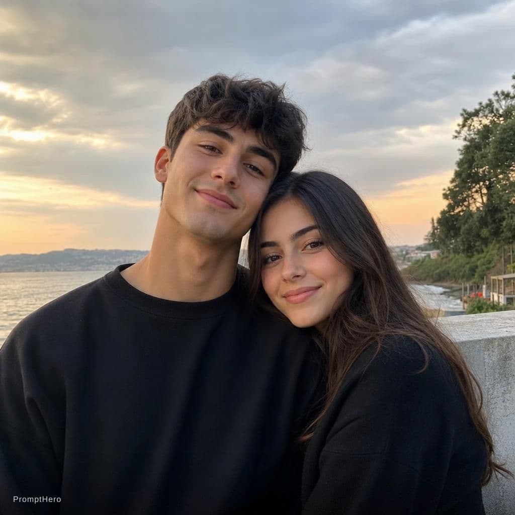 AI generated: couple photo