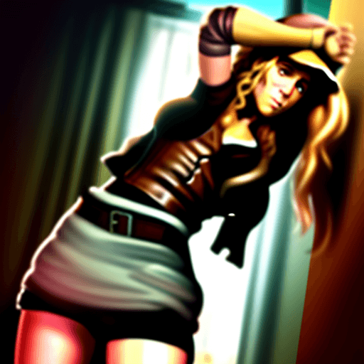 AI generated: Sadie adler, high resolution, she is wearing abdl