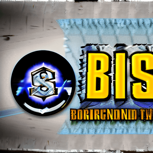 AI generated: Borderlands Boss style introduction for photoshop background