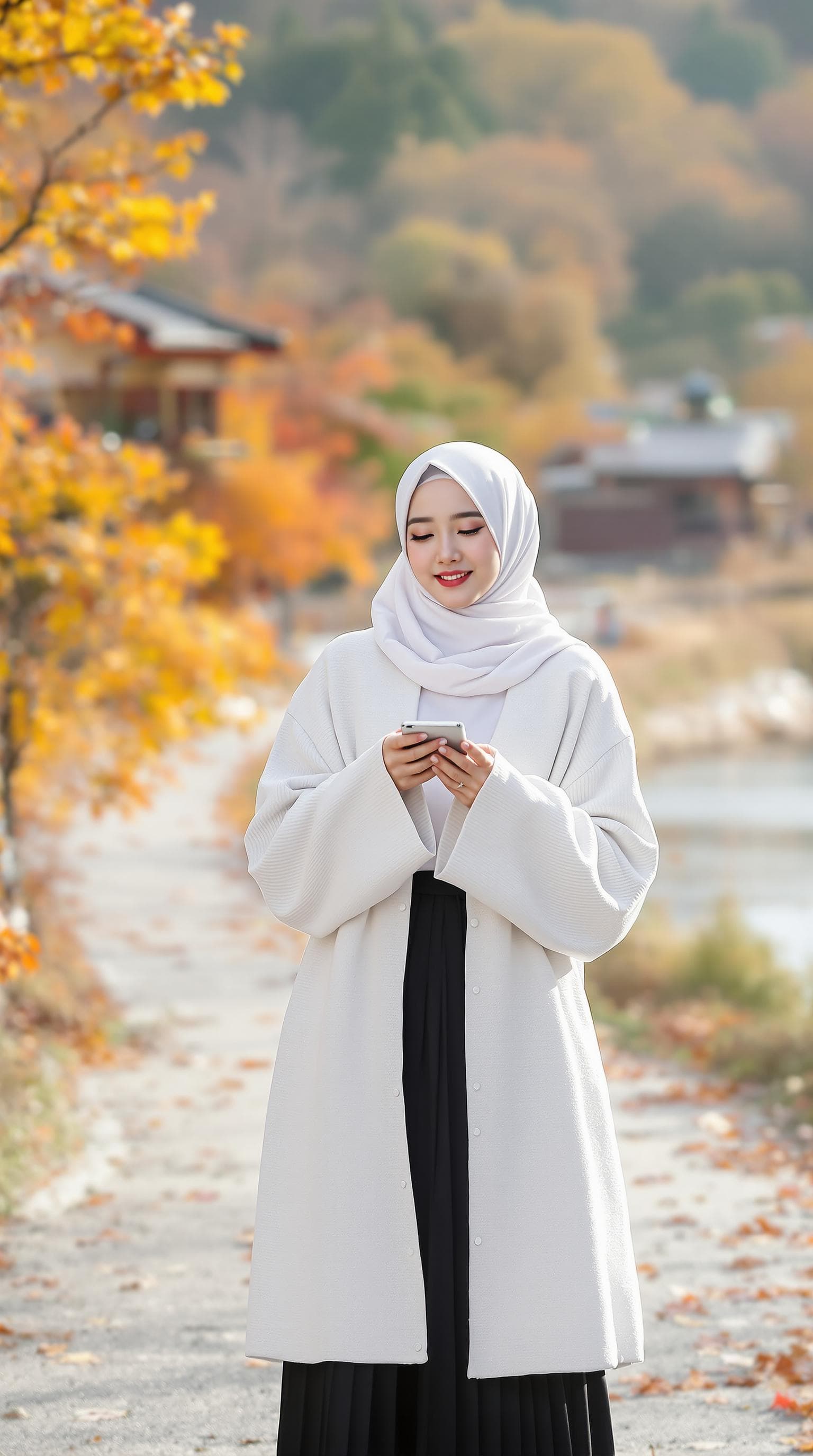 AI generated: realistic, japanese girl, beautiful girl, ulzzang face, shot front middle, upper body, pose learning...