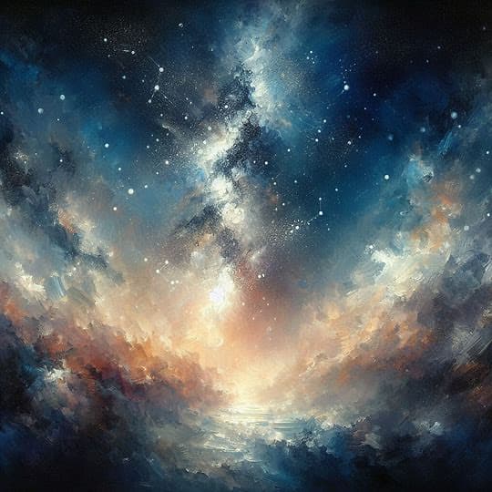 AI generated: stargaze night sky abstract