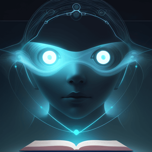 AI generated: Design an eBook cover that captures the essence of AI's boundless potential and its transformative i...