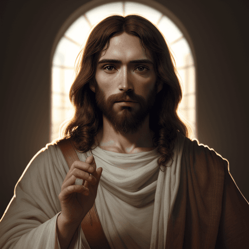 AI generated: High resolution photography of Jesus Christ  8k, 