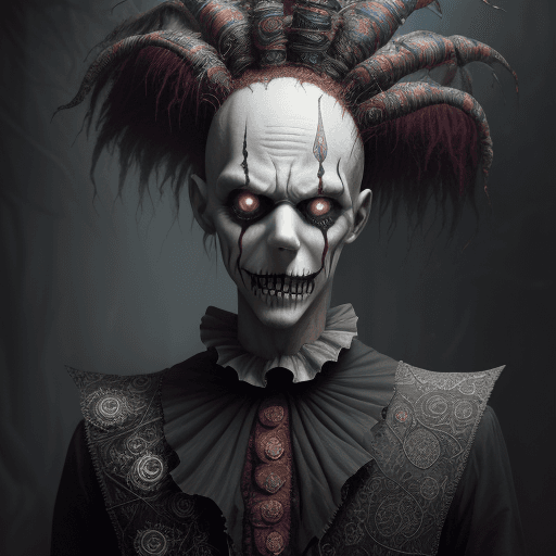 AI generated: Jared Padelecki , slenderman , uhd photorealisitc authentic psychotic angry madman wearing ornate cl...
