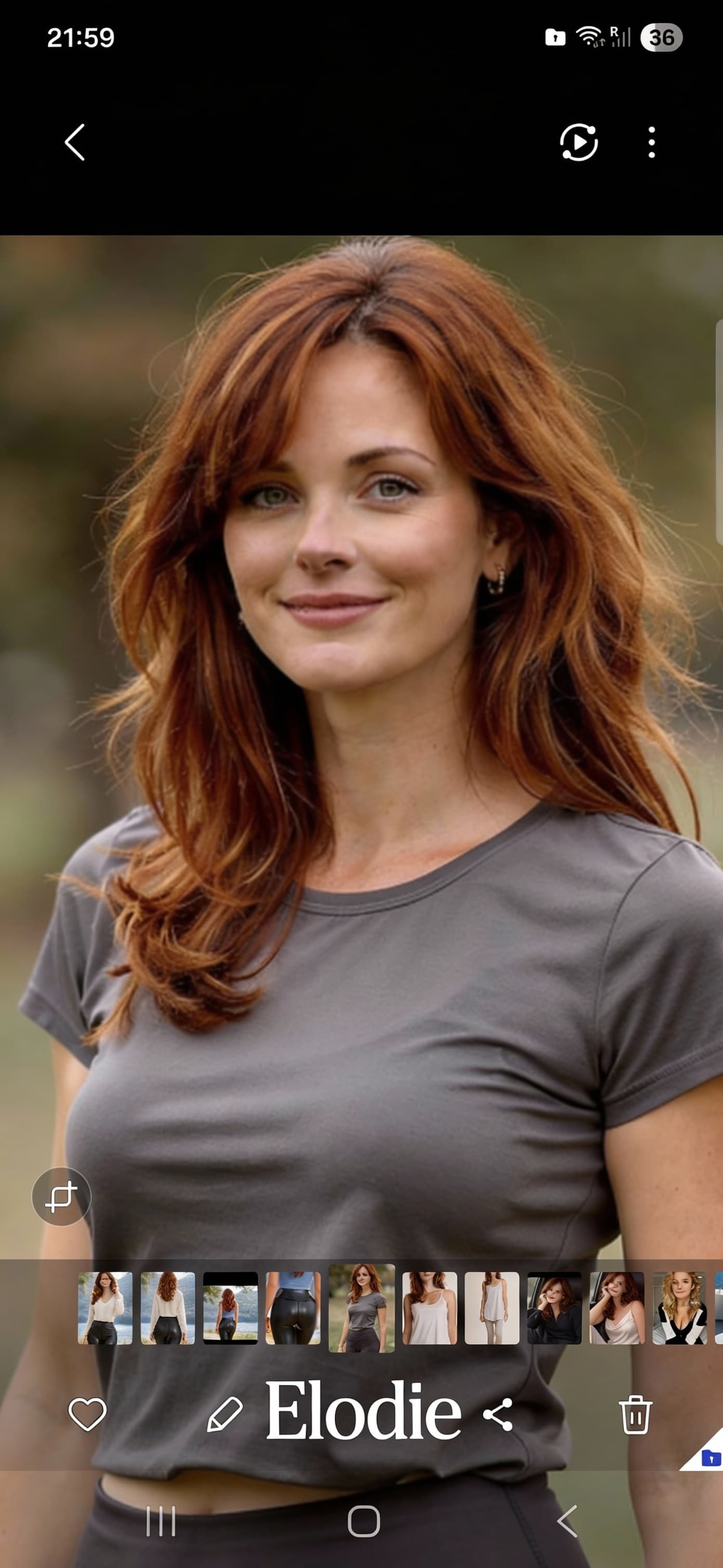 AI generated: Elodie