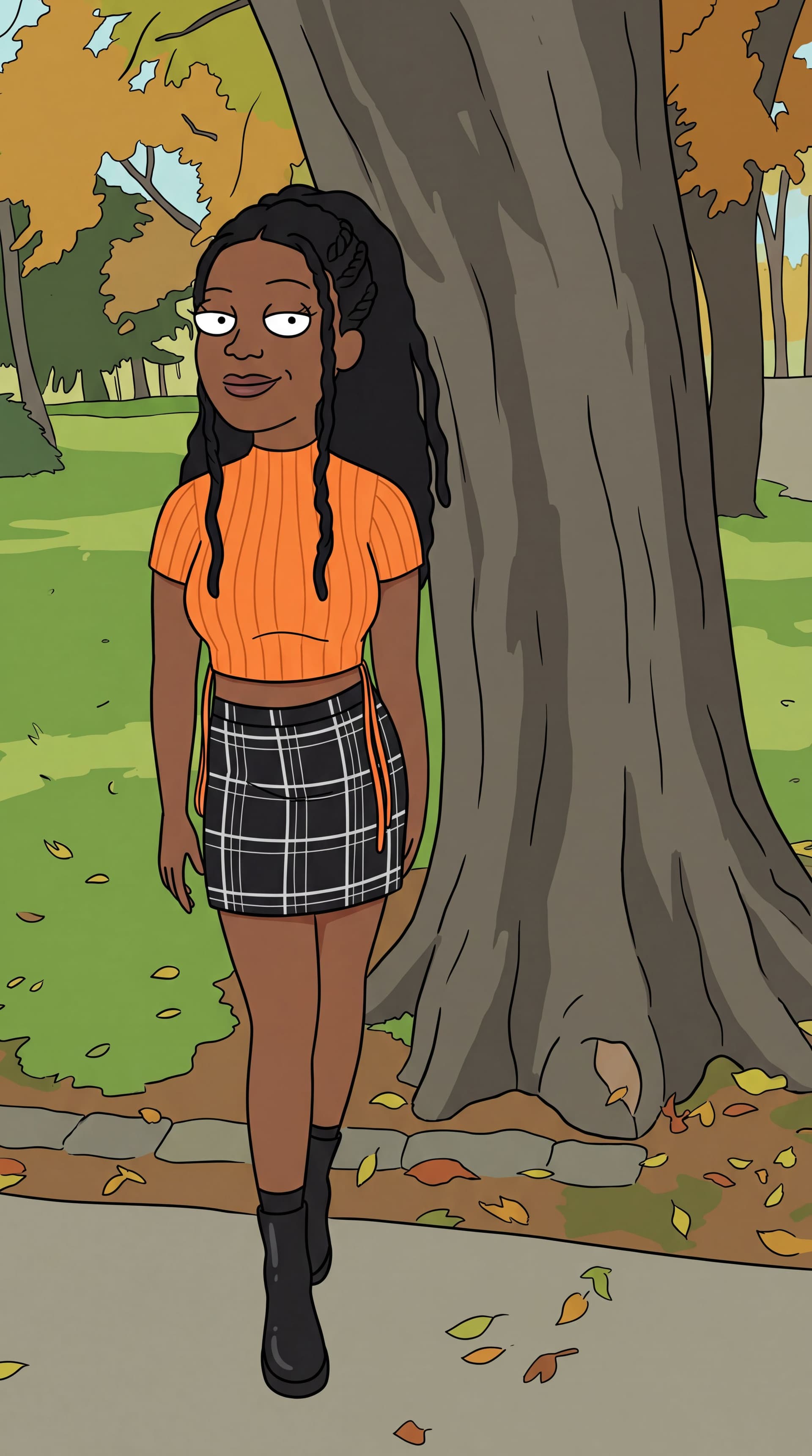 AI generated: Generate full-body cartoon characters in the iconic Rick and Morty animation style. Perfect for fan ...