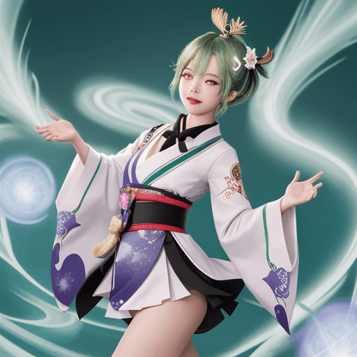 AI generated: Venti from genshin impact 