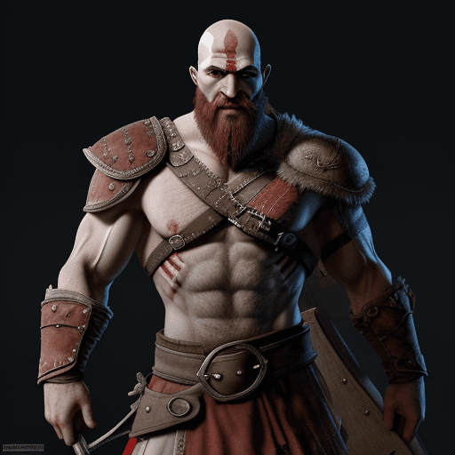 AI generated: Kratos from USSR, 4k , ultra HD 