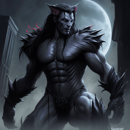 AI generated: lycans